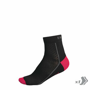 Endura BaaBaa Merino Winter Socken (Single): Rosa - One size